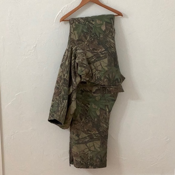 VGT Liberty Realtree Camouflage Insulated Long sleeve Bibs men size XXL EUC - Picture 7 of 15